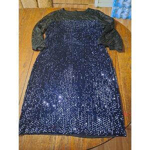 New Fit Like 2X Sequin Lace Bodycon Party Prom Homecoming Special Occasion Dress